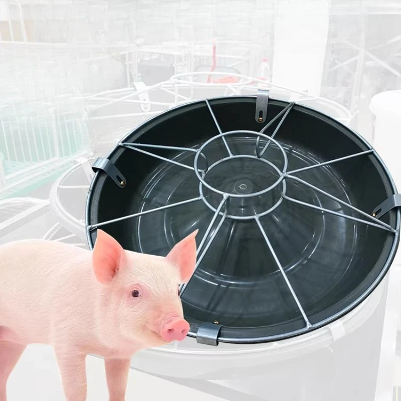 

Thickened nursery pig feeding trough Pig pot Beef tendon pot Round pig feeding trough Chicken Duck Goose Piglet feeding
