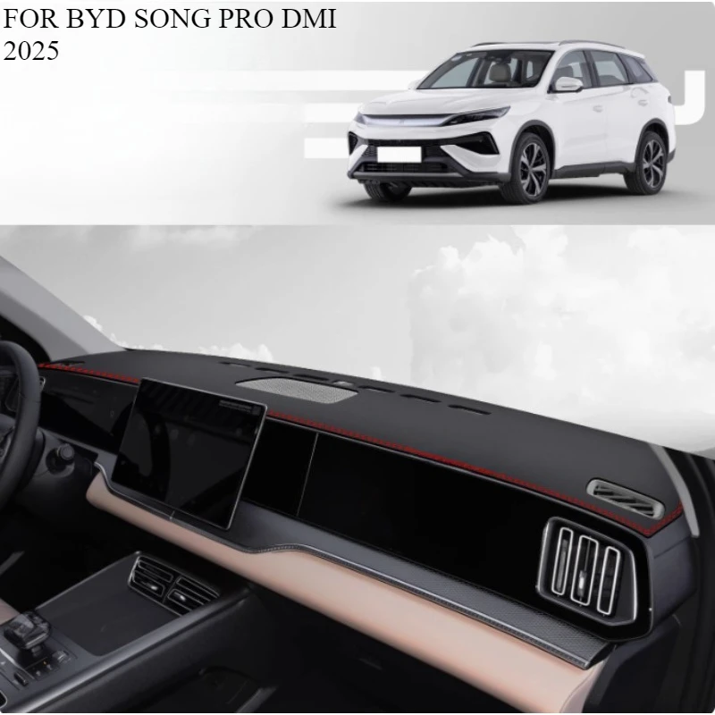

FOR BYD SONG PRO DMI 2025 Car Dash Mat Dashmat Dashboard Mat Cover Sun Shade Dash Board Cover Carpet Accessories