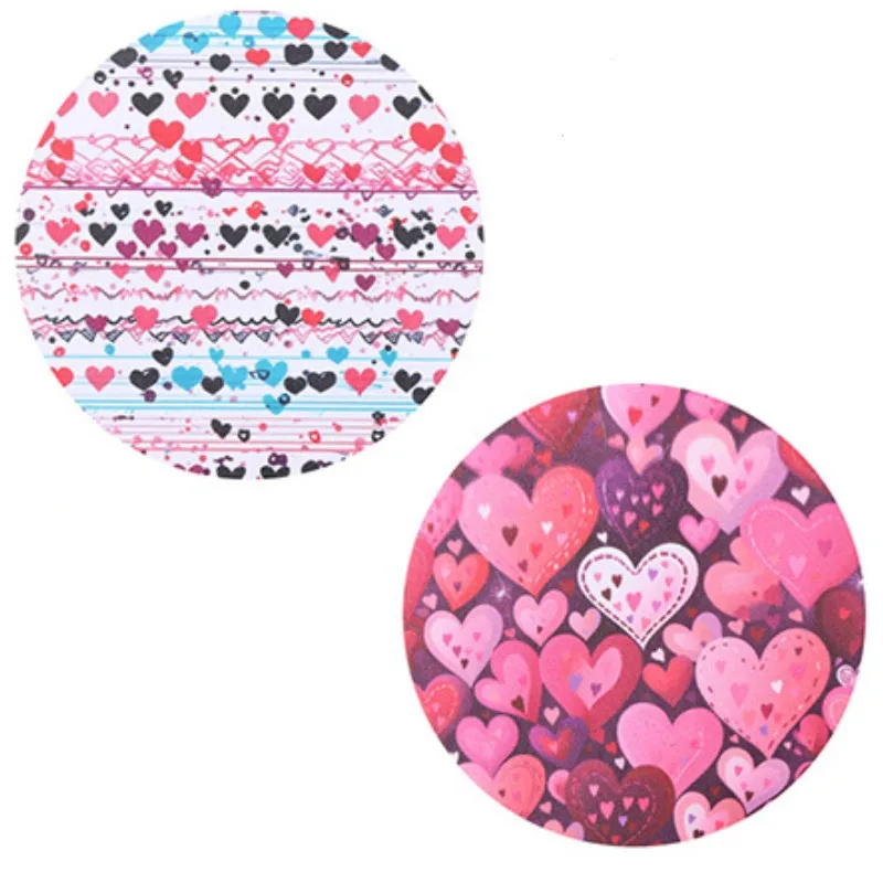 Home Love Car Cup Mat Car Anti Slip Heat-insulating Coaster Automotive Accessories Home Kitchen Leather Cup Coaster