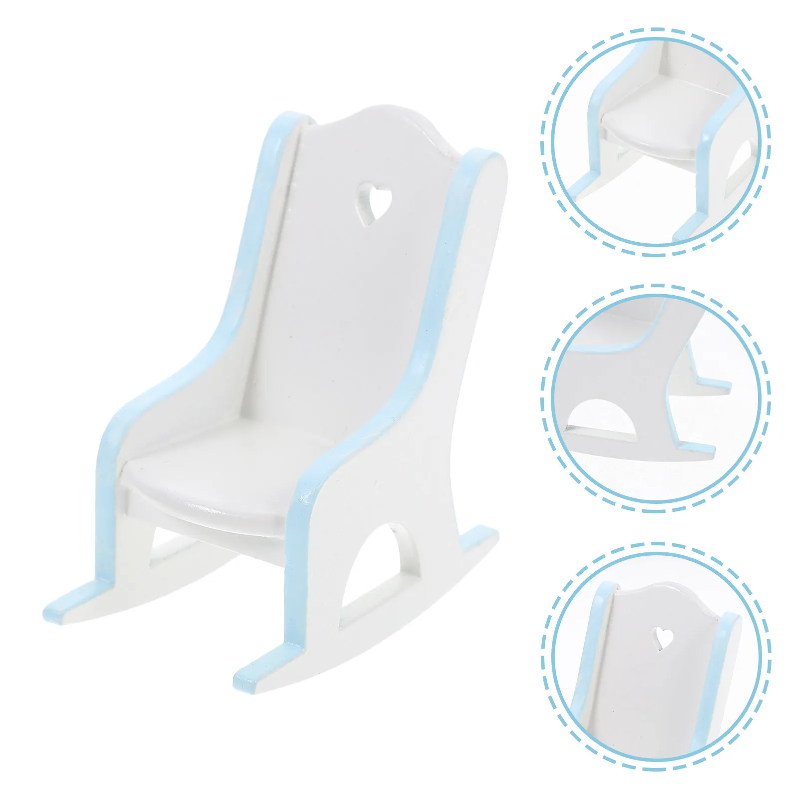 

Miniature Chair Mini Furniture Mini House Decor Small Size Comfortable Seating Perfect for Miniature Home Accessories Interior