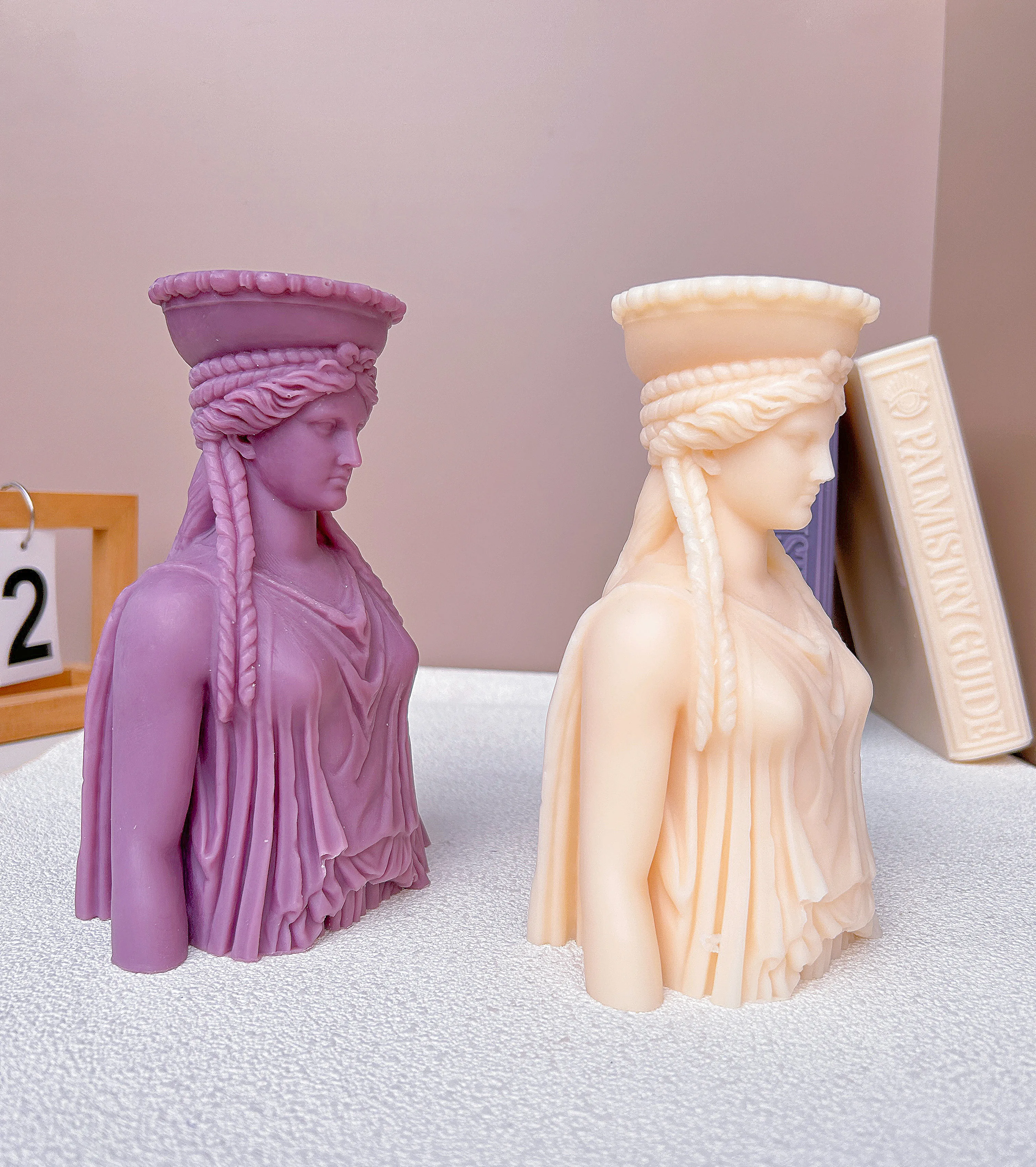 2023 New Greek Goddess Statue Silicone Mold DIY Ancient Greek sculpture Candle Silicone Mold Party Festival Home Decoration Gift - Image 3