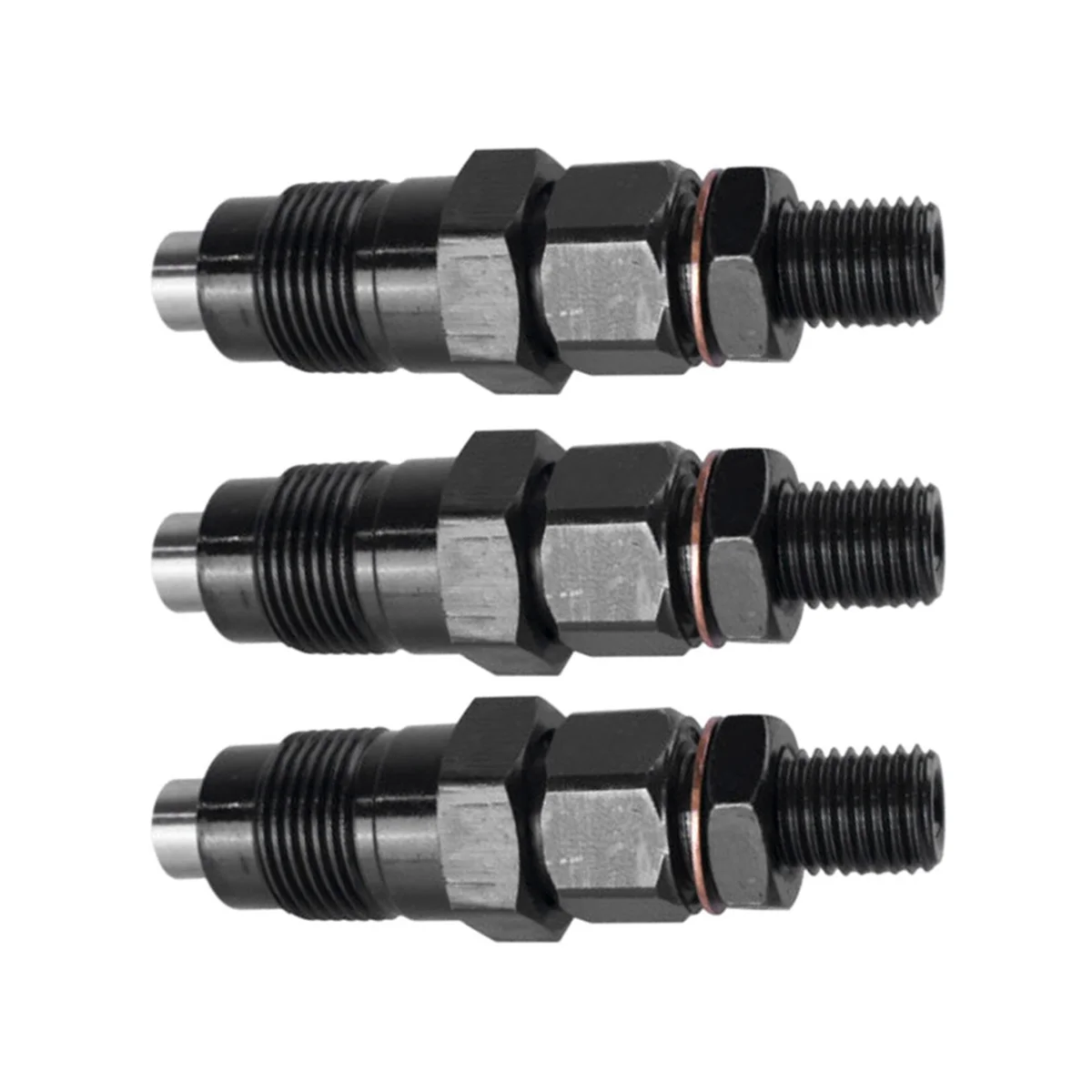 3Pcs Fuel Injectors for Kubota D722 D782 D902 Z402 Z482 Z602 Engine G2160 G1800 H1600-53000 16001-53002