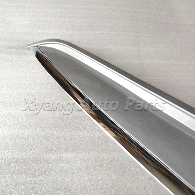 المصد الأمامي للشواء حتى شريط الكسوة غطاء المبرد شرائط الديكور لغطاء السيارة FAW Besturn X80 شريط مشرق #6