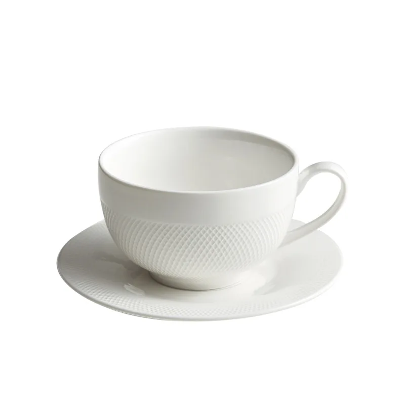 

CX small coffee cup and saucer set, high-end exquisite ceramics, high-end household