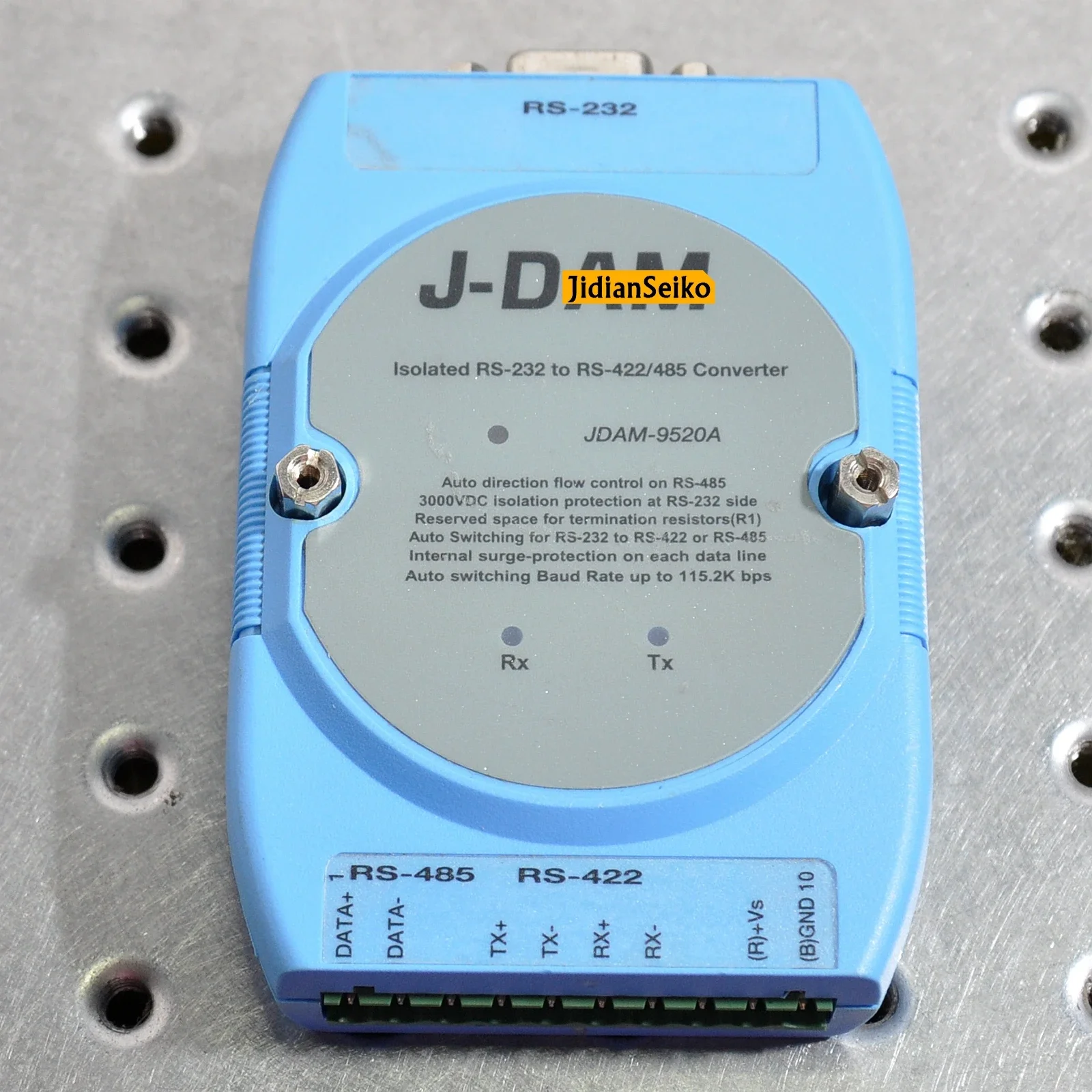 JDAM-9520A Geïsoleerde RS-232 Om RS-422/485 Converter Module