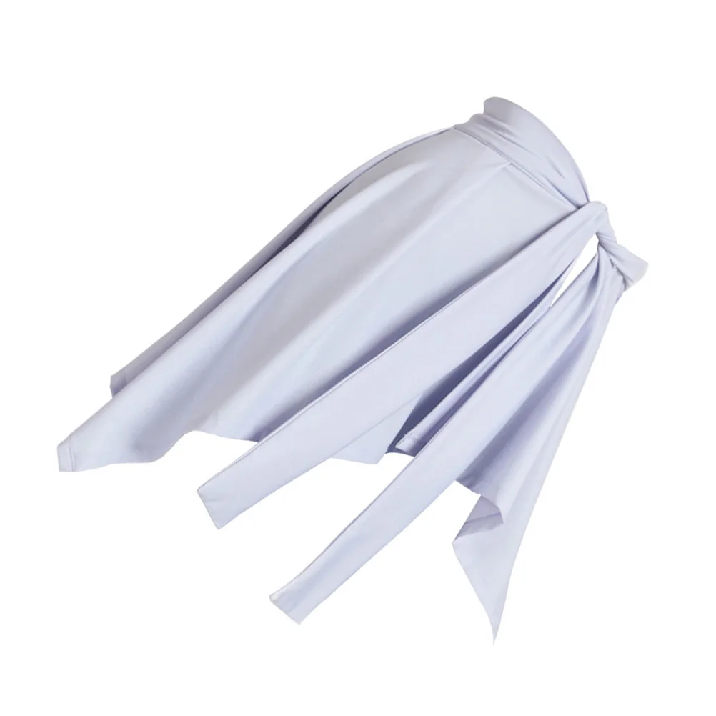 

1Pcs Fitness Short Skirt Women's Quick Drying Breathable Yoga Running Wear with Long Elastic Band Knotted Design