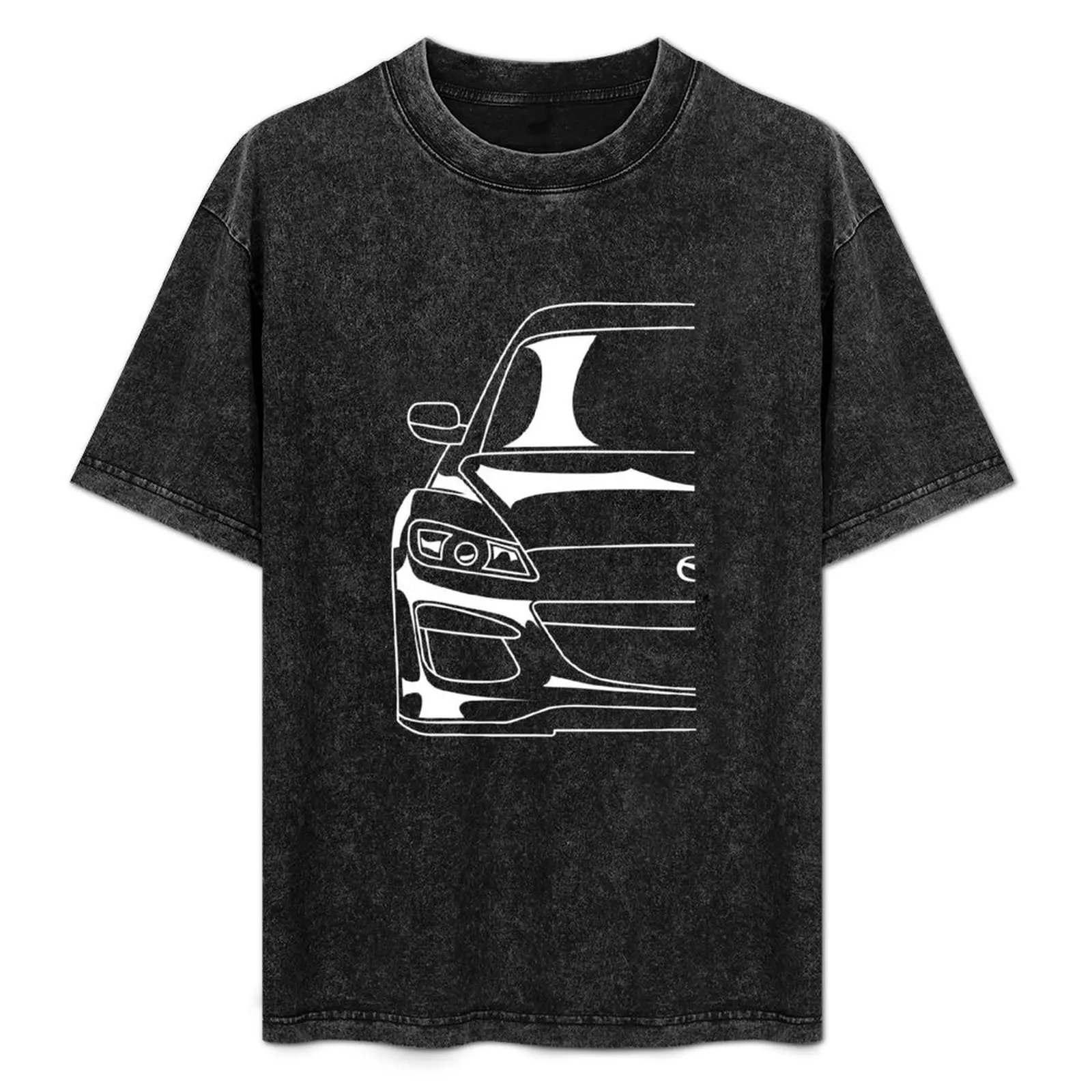 

RX8 Front T-Shirt Big Size Crew Neck T-Shirt