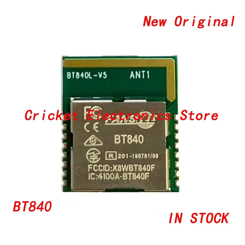 

BT840 802.15.4, Bluetooth Bluetooth v5.0, Thread, Zigbee® Transceiver Module 2.4GHz Integrated, Trace Surface Mount