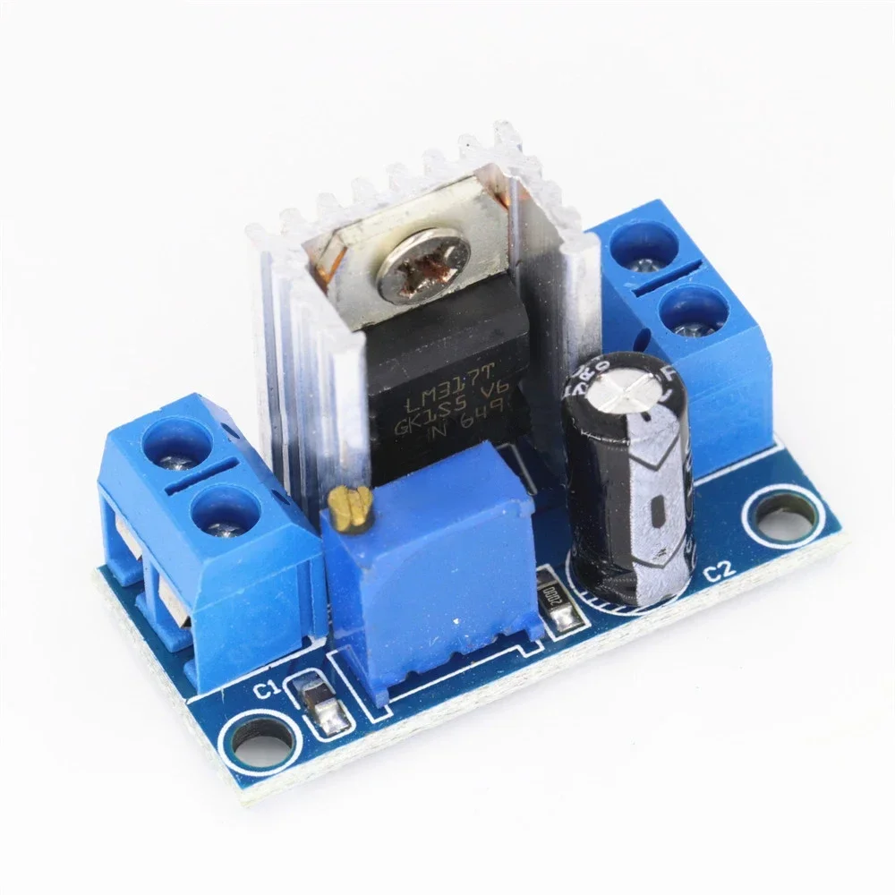 LM317 Variable Power Supply Module DC-DC Adjustable Voltage Regulator Board 1.5V
