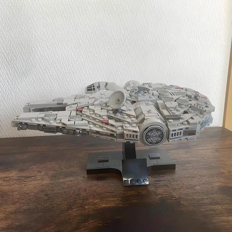 (مصممة من CreationCaravan) جديد 720 قطعة MOC-232890 الألفية المركبة الفضائية اللبنات نموذج لتقوم بها بنفسك الطوب سفينة الفضاء مجموعة اللعب #3