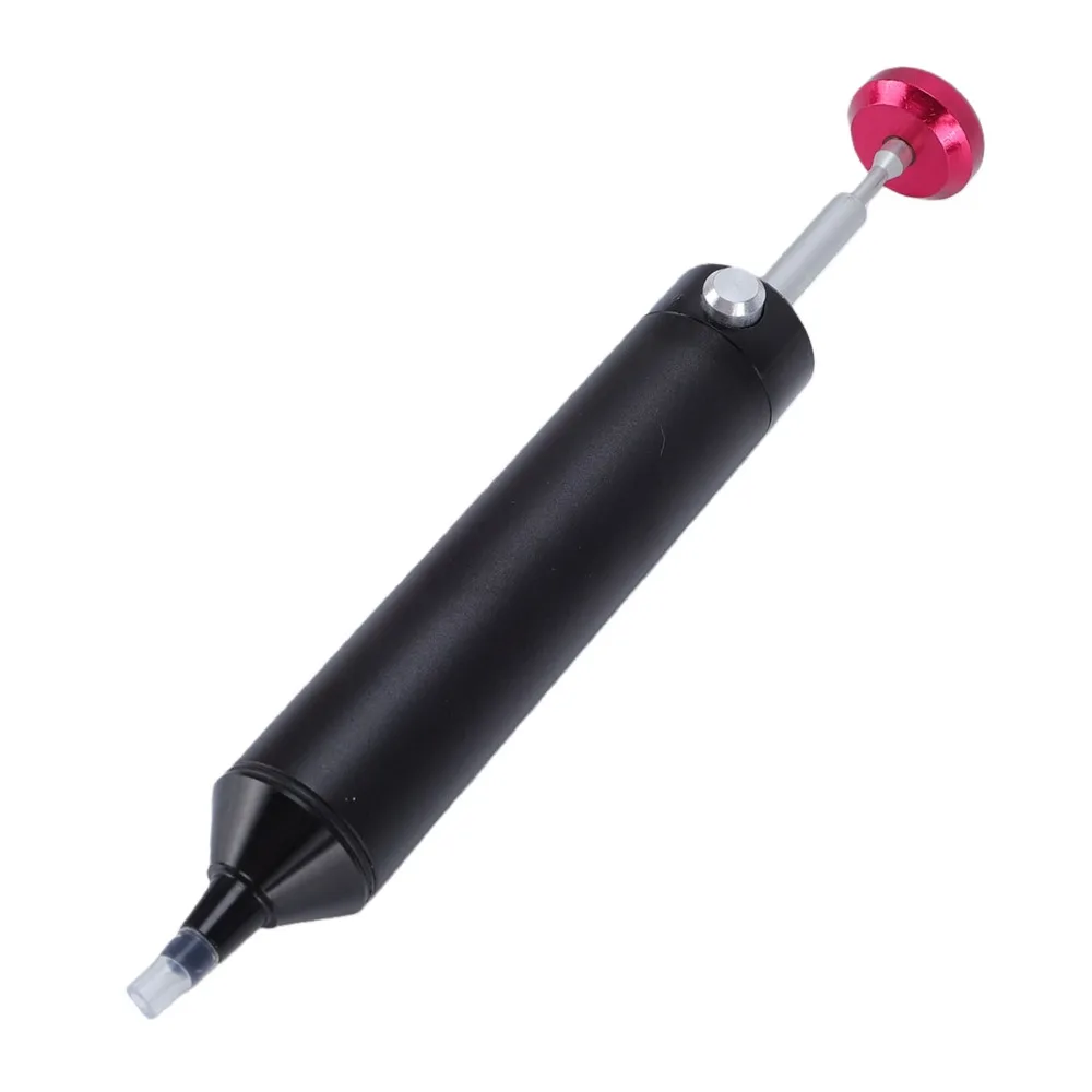 3pcs Desoldering Pumps Spring Loaded Solder Sucker Alloy Black Desoldering Pump Tin Suction Tool Keyboard Switch