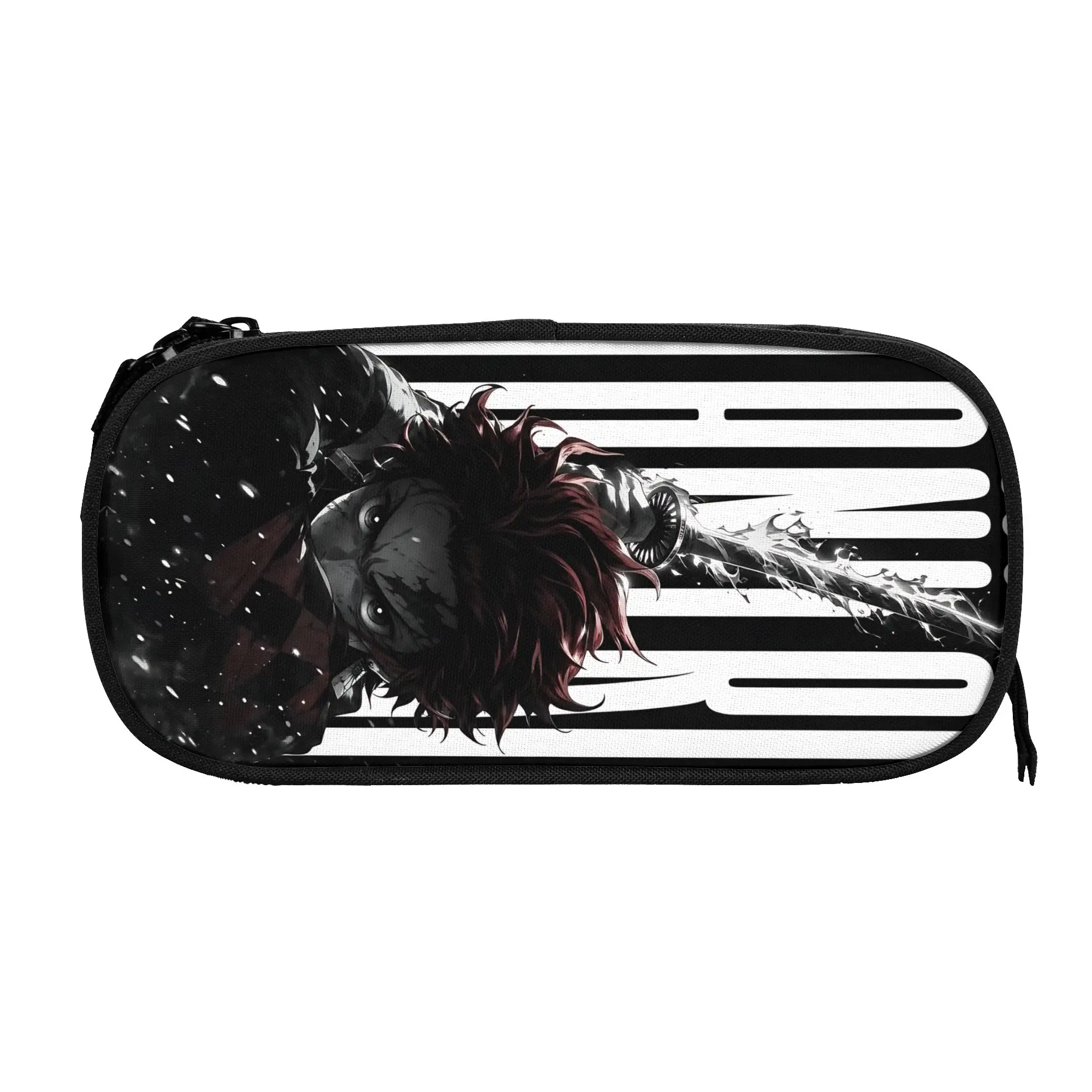 Custom Halloween Demon Slayer Large Capacity Bags for Child  Handheld Study Bag for Boys Gilrs Kids
