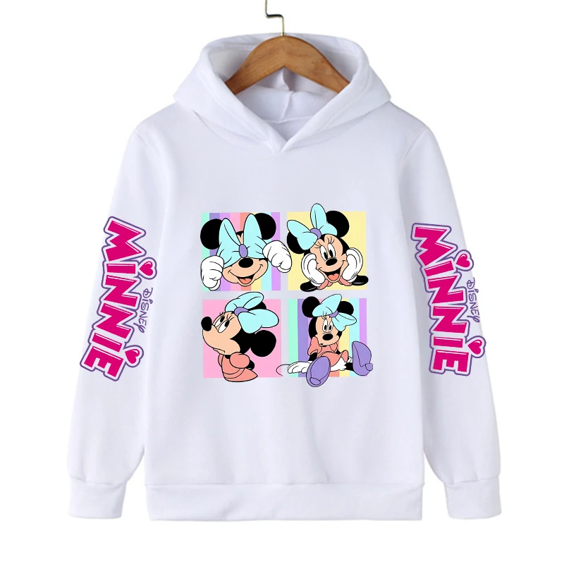 

Funny Cartoon Manga Anime Mickey Minnie Disney Mouse Hoodie Children Clothes Kid Girl Boy Sweatshirt Hoody Baby Top