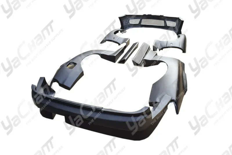 FRP Fiber Glass BN SB Style Wide Body Kit Fit For 1999-2002 S15 Silvia Front Bumper Side Skirt Fender Flare Rear Bumper