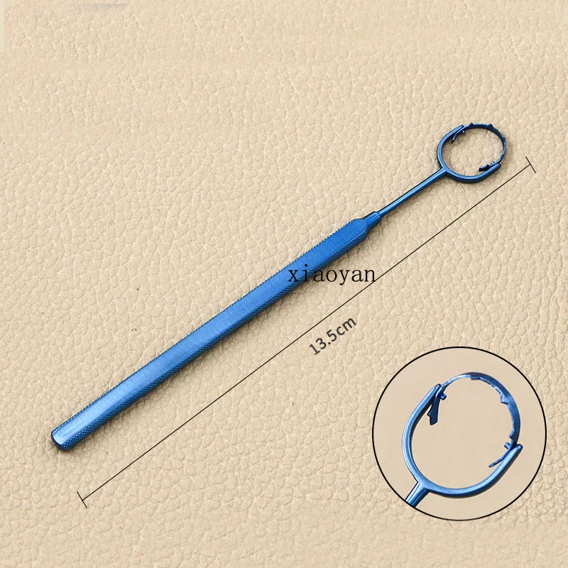 Stainless steel titanium alloy corneal transplantation marking ring microscope ophthalmic instrument eye fixation marking ring