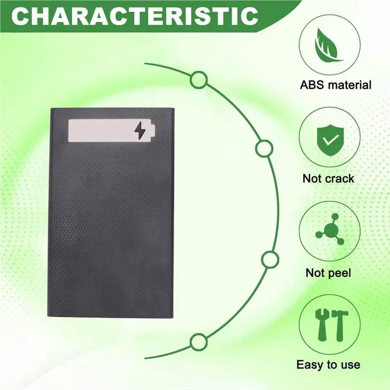 New Arrivals-DIY 5X18650 Power Bank Case Detachable Portable Battery Charge Storage Box Shell CX5 With LED Lighting Without Batt