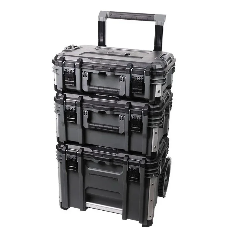 

Trolley Case, Stacking Storage System Hardware Tools Storage Case Tool Cart