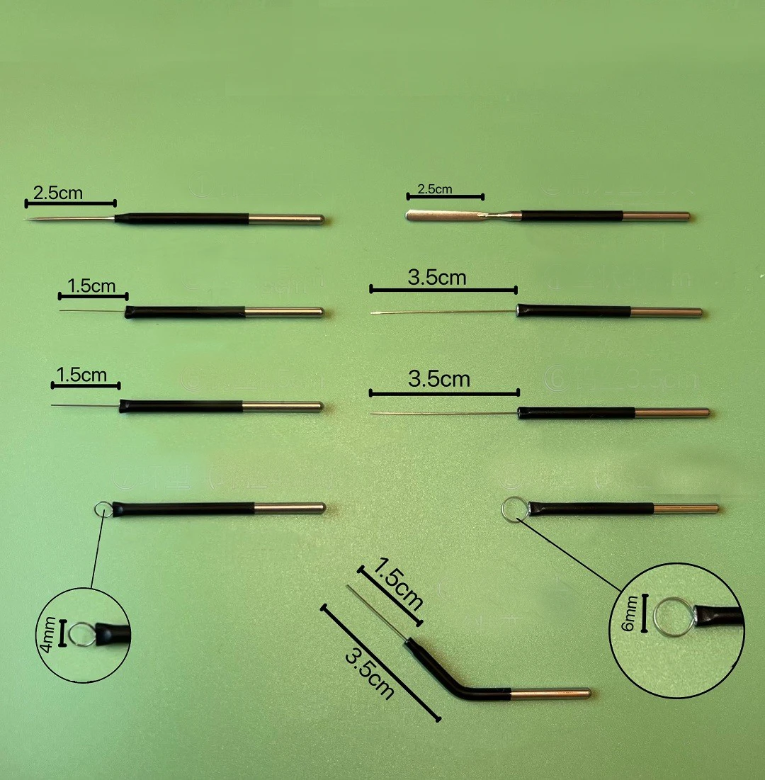 Knife head, electric ion knife, surgical universal electrode, cosmetic knife head, Lip knife, high-temperature and high-pressure