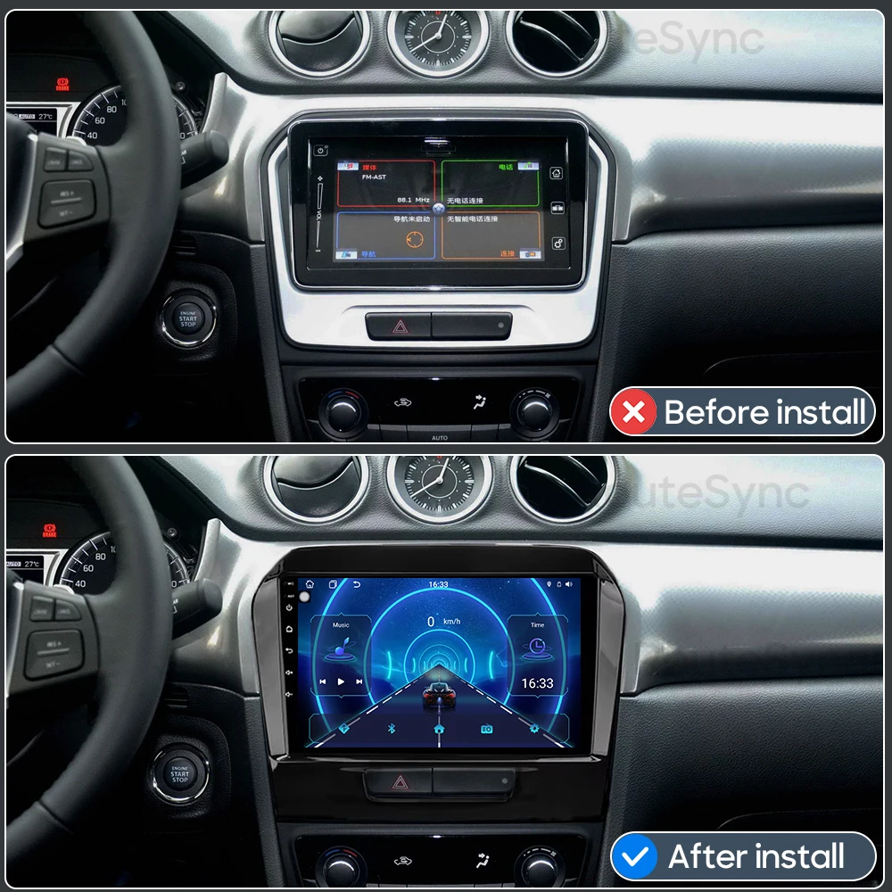 Car Multimedia Player For Suzuki Vitara 4 2014 - 2018 Android 16 Radio Carplay Auto 2din GPS Navigation Stereo Video Head Unit