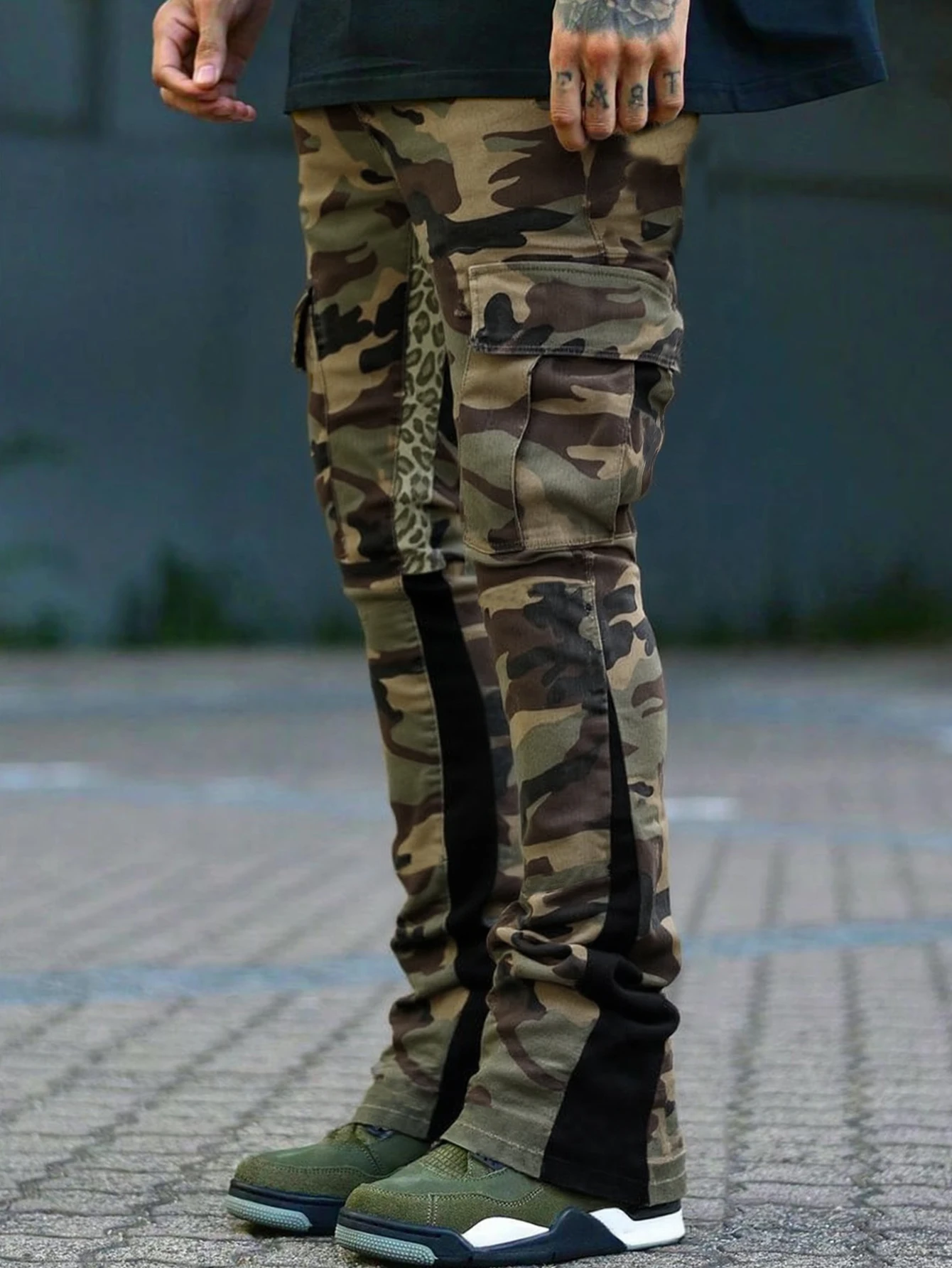 Men's Simple Camo Casual Pants - đánh giá và giá Mens Fashion Camo Pants