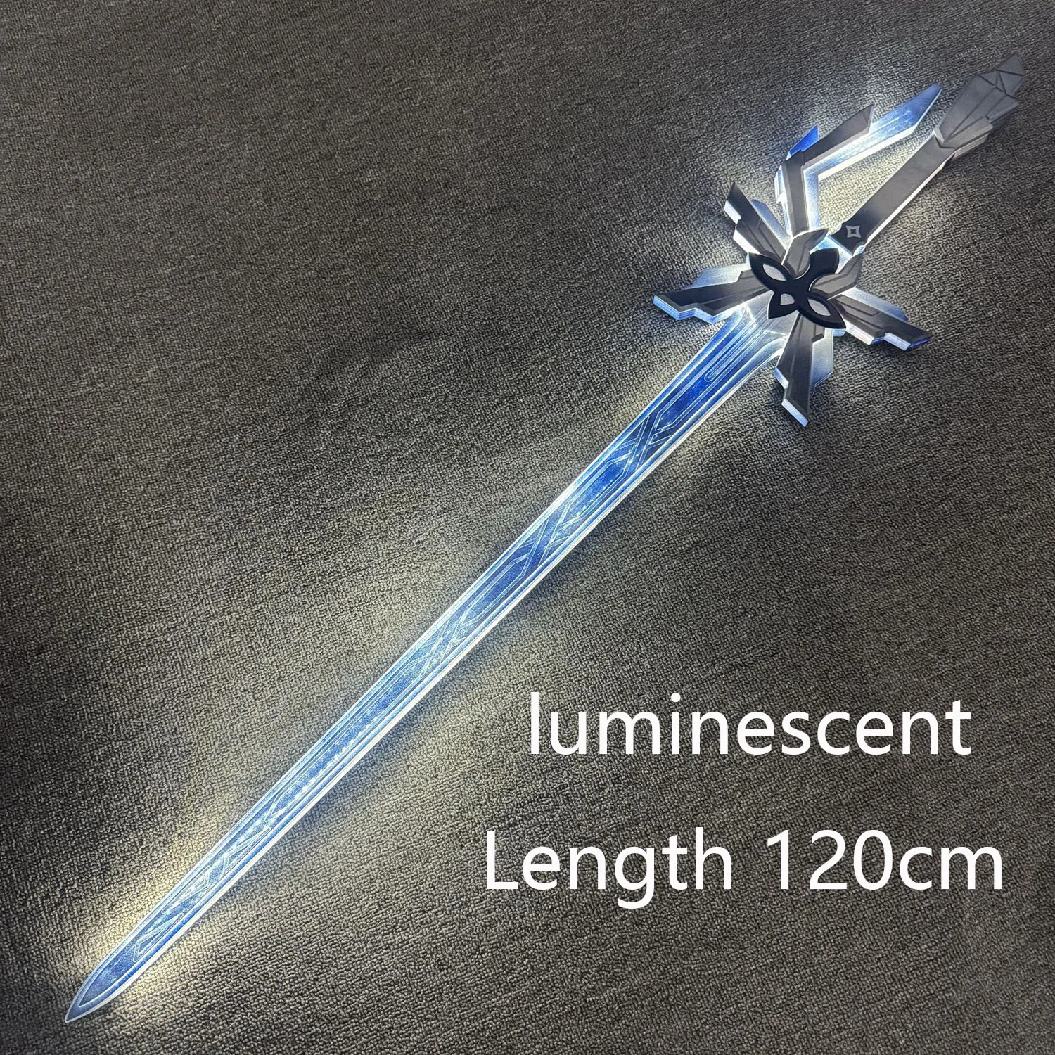 

Luminous 120cm Prop Eleven Fatui Harbingers The Captain Capitano Cospaly Weapons Game Genshin Impact Halloween Costume Props