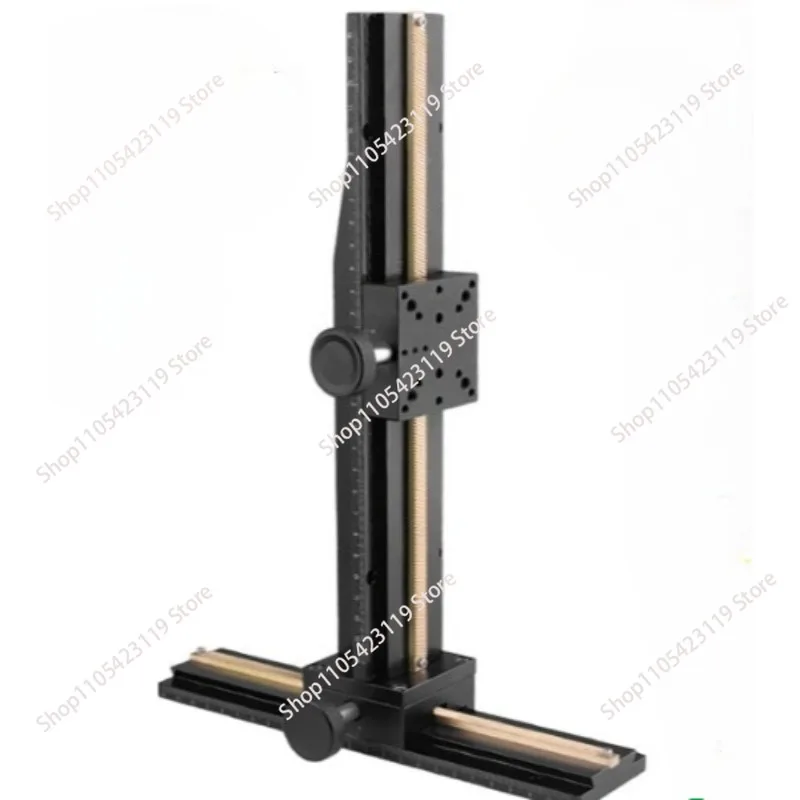 Manual displacement of X/Z axis dovetail groove sliding table long stroke for LWX60-L gear rack fine tuning