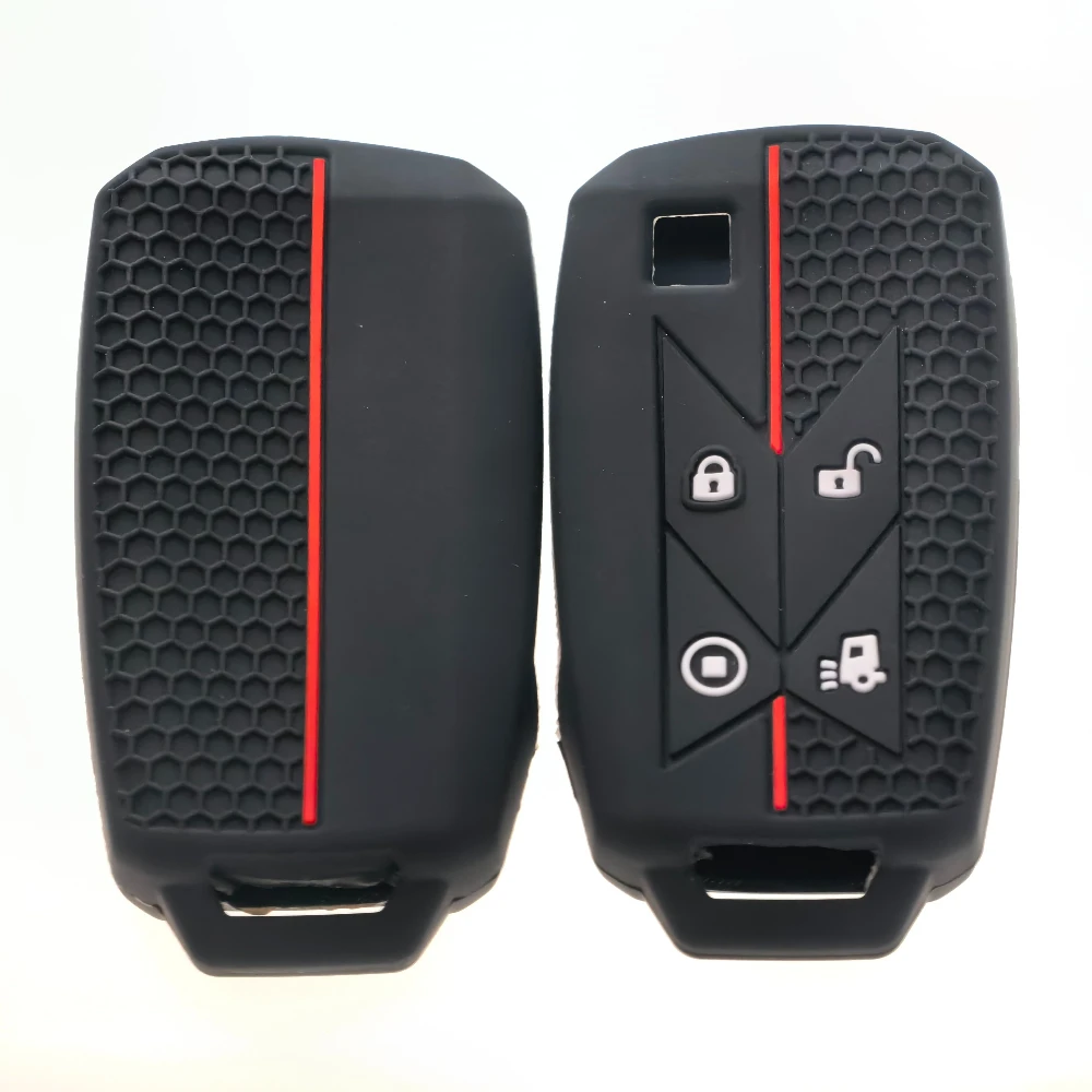 Silicone Car Remote Cover Holder Protector Shell Set for Renault Euro 6 Series T C K Gama Truck Key Case Keychain Accessories view 2