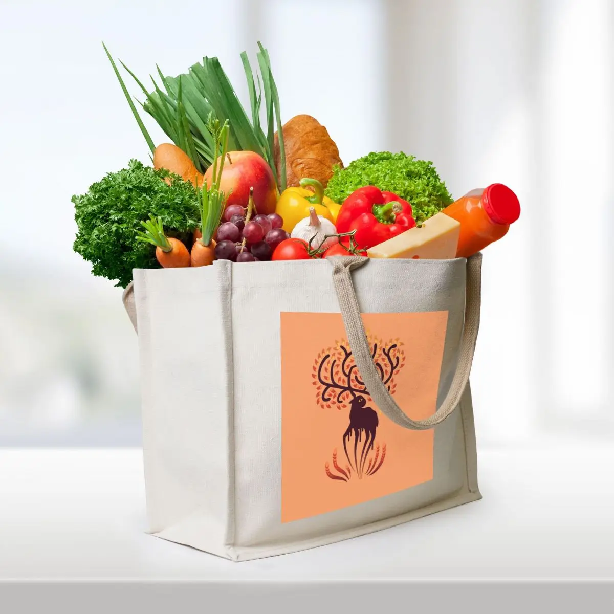 Rain Deer - Rain World Tote Bag shopping trolley bag Women's shopping bag ecological bags