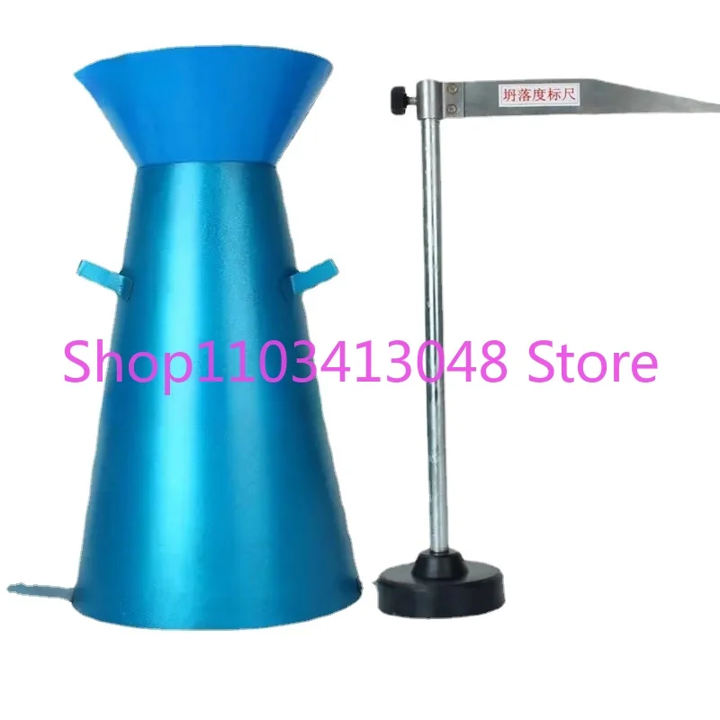 

Four Piece Set of Concrete Cylinder, Cement Concrete Cylinder Ruler, Hammer Funnel