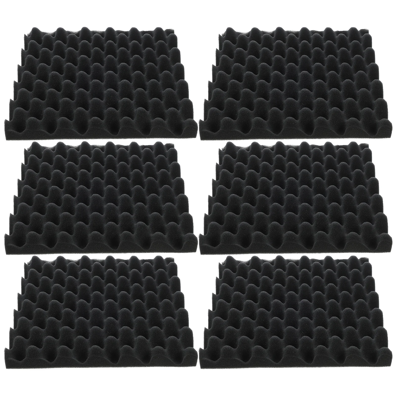 Paneles de espuma de aislamiento acústico autoadhesivos para pared, techo, suelo, insonorización, reducción de ruido, 12 Uds.