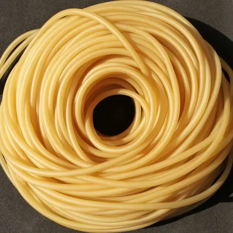 Yellow Nature Latex Rubber Hoses IDxOD 1.6~18mm High Resilient Surgical Medical Tube Slingshot Catapult Elastic Band