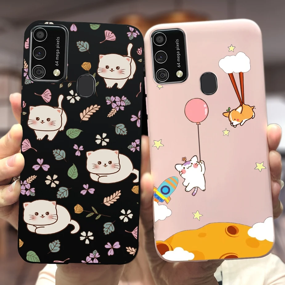 For Samsung Galaxy M31 Case Cute Cartoon Painted Back Cover Soft TPU Phone Cases For Samsung M31 Prime M 31 s Galaxy M31s Bumper