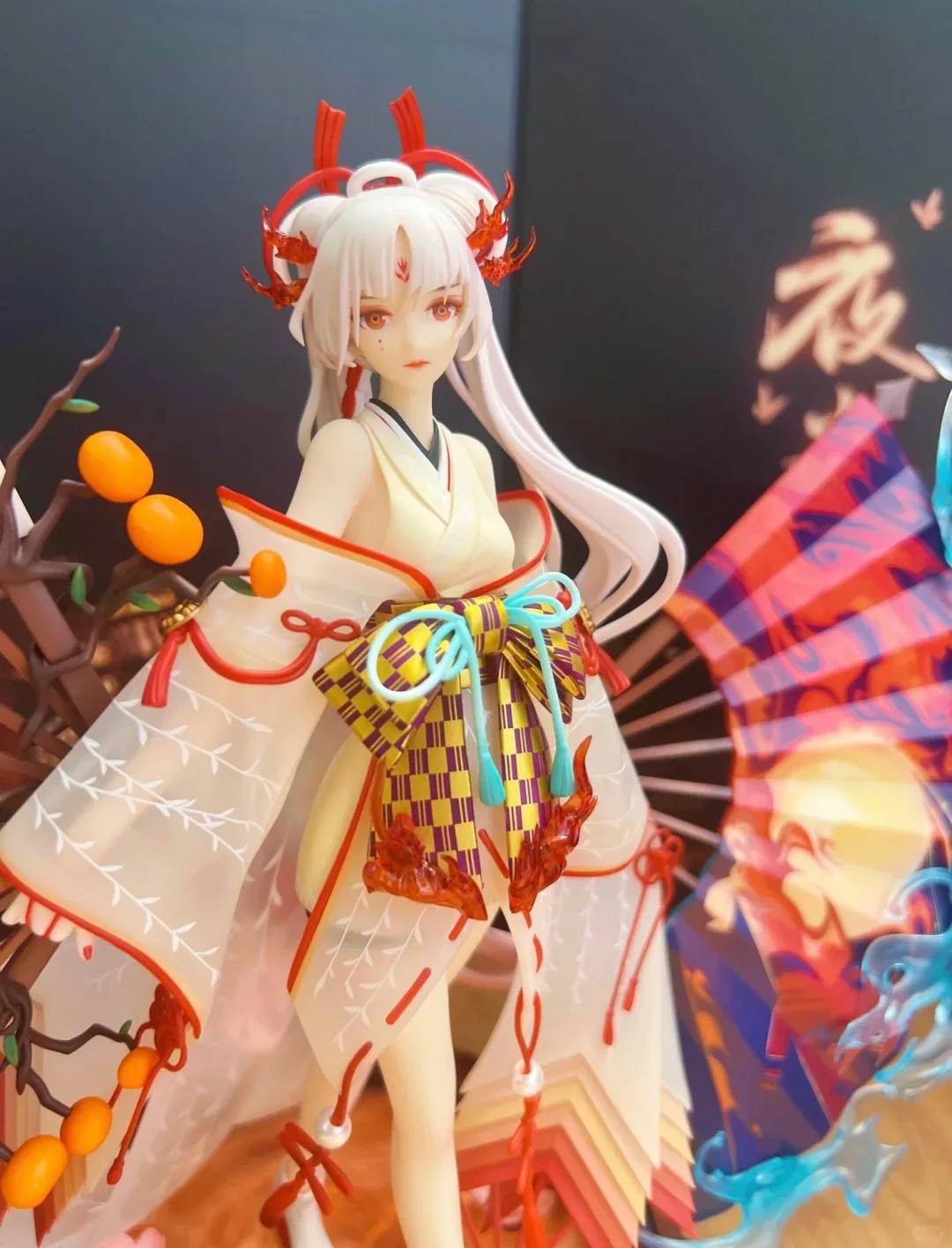 Wings Inc Figura de Ação Anime, Onmyoji Shiranui PVC Ornamento, Figurinhas Bonitos Brinquedos, Boneca Original, Genuíno