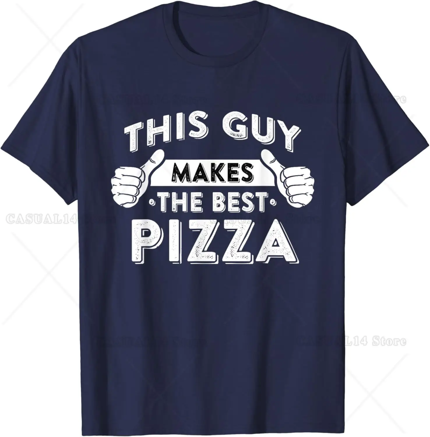This Guy Makes The Best Pizza Food Lover Pizza Baker T-Shirt Vintage T Shirt for Cooking BBQ Party Camping
