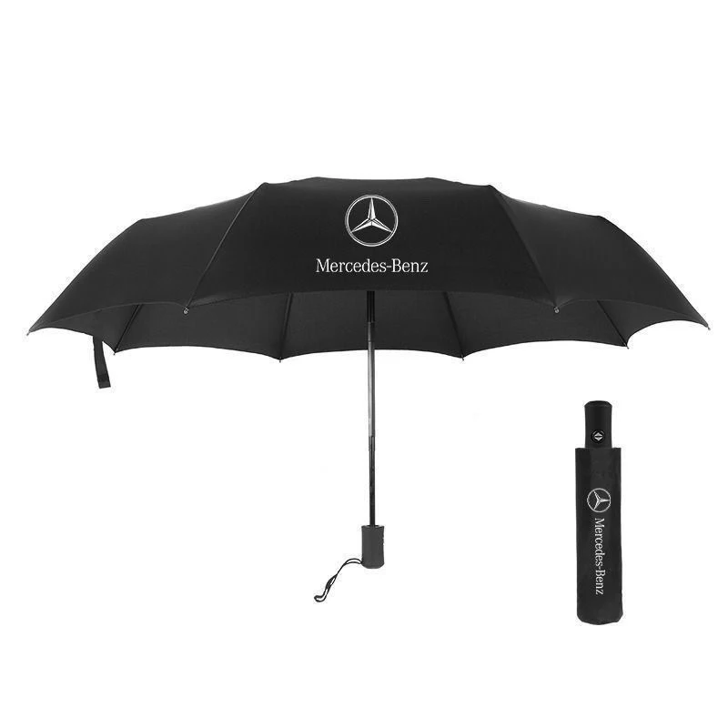 For Mercedes Benz Umbrella CLA CLS GLA GLC GLE GLK SLK A B C E S R V Class W203 W204 W205 W212 W213 One-Handed Open And Close