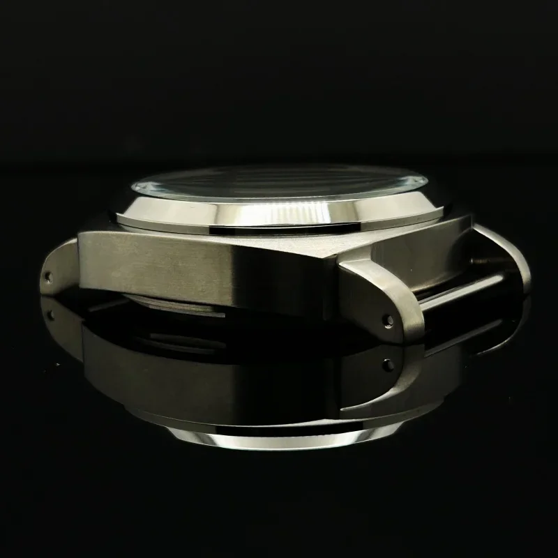 Корпус из нержавеющей стали с ручным управлением, 44 мм, для PM Pilot ETA6497/98 ST3600/20, автоматический механизм, циферблат 34,5 мм, без логотипа, корпус для часов