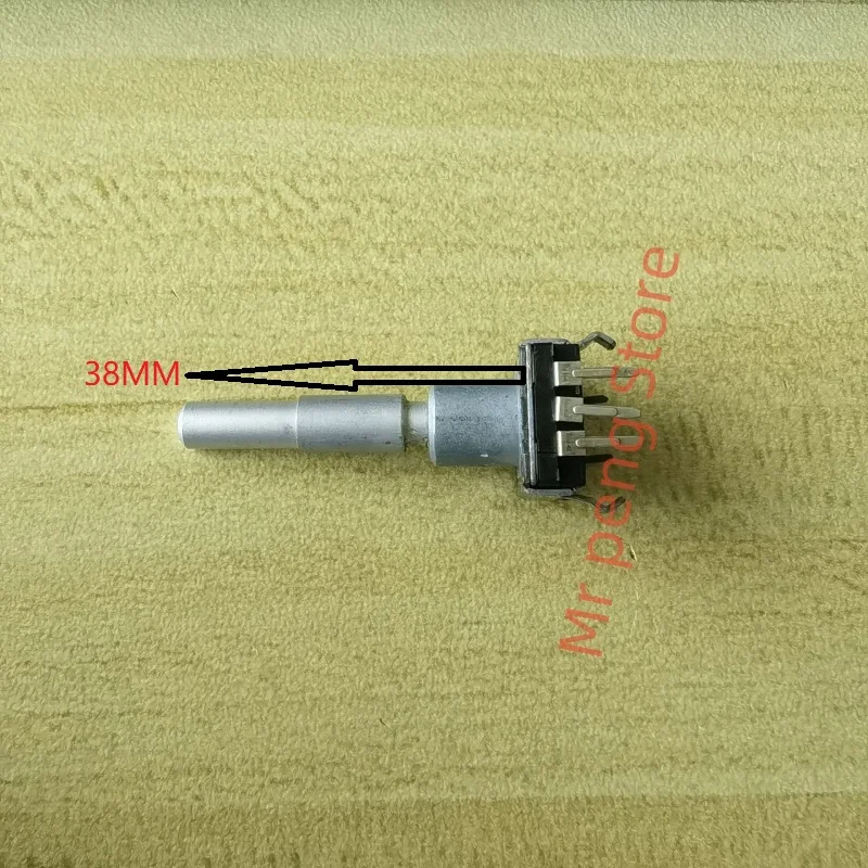 

2pcs for EC11 encoder with switch 18, positioning 9 pulse point, fine axis long 38mm digital potentiometer