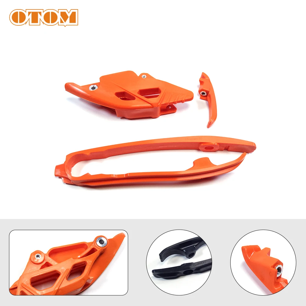 

OTOM Motorcycle 23-26 Swingarm Chain Slider Up/Below Sliding Guard Chain Guide For KTM HUSQVARNA GASGAS 125-450 Pit Dirt Bike