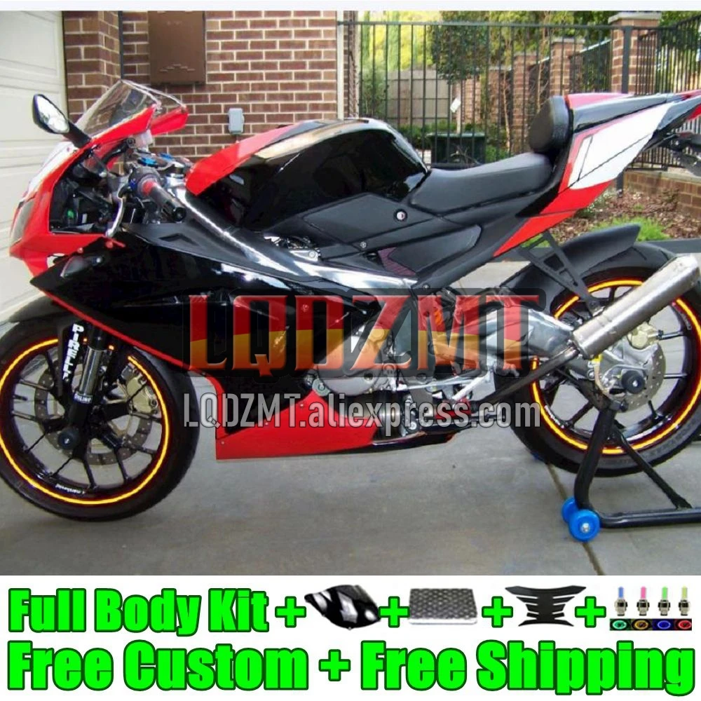 Injection For Aprilia red black RS4 RS-125 RSV125 RS 125 14No.111 RS125 2012 2013 2014 2015 2016 125RR 12 13 14 15 16 Fairing