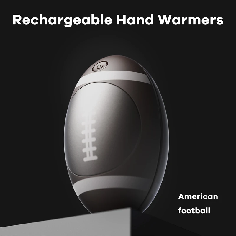 Xiaomi Magnetic Hand Warmer Power Bank 2-in-1 Portable Hand Warmer Football Hand Warmer for Skiing Outdoor Christmas Gift