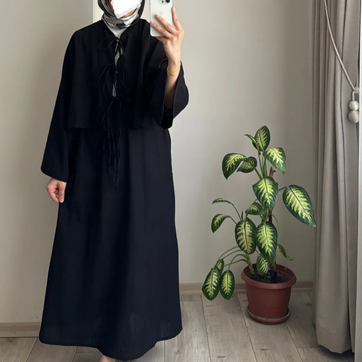 Dress Women Middle East Muslim Sets Solid Skirt Pullover Tops Tracksuit Two Pieces Ankle Length Skirts V Neck Long Sleeve
