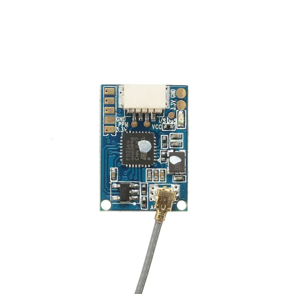 Flysky FS-A8S FS A8S 2.4G 8CH Mini Receiver with PPM i-BUS SBUS Output for Drone Quadcopter Spare Parts Accessories