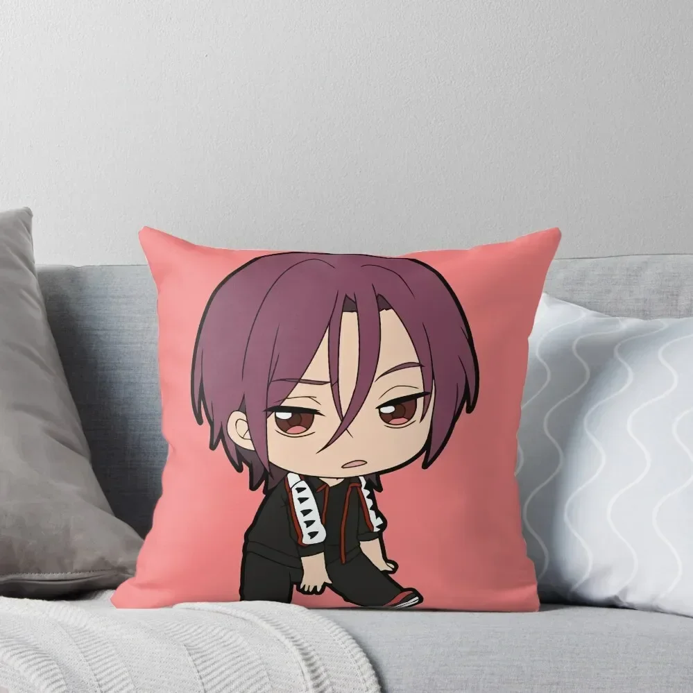 Rin Matsuoka Throw Pillow Pillows Aesthetic pillowcases for sofa cushions pillow