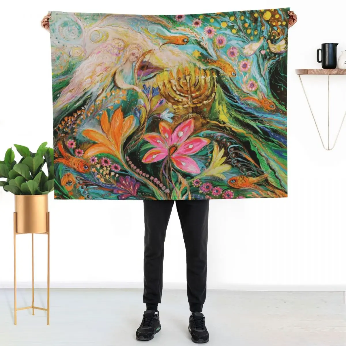 Dreams about Chagall. The sky violin Throw Blanket Luxury St Blankets For Bed halloween Thermal Decorative Throw Picnic Blankets