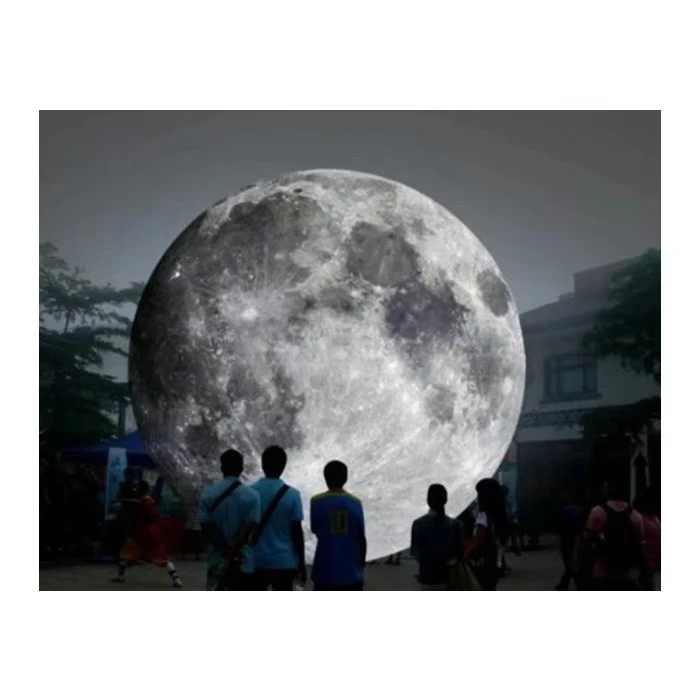 

LED Light Inflatable Moon, Giant Inflatable Moon Ball, Giant Moon Balloon for Advertising