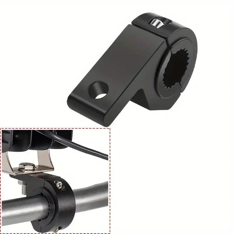 2pcs Universal Car Motorcycle Headlight Clamps Brackets Tube Clamp Kit For Truck Auto ATV Motorcycle Led Work Bar Lamp Mount