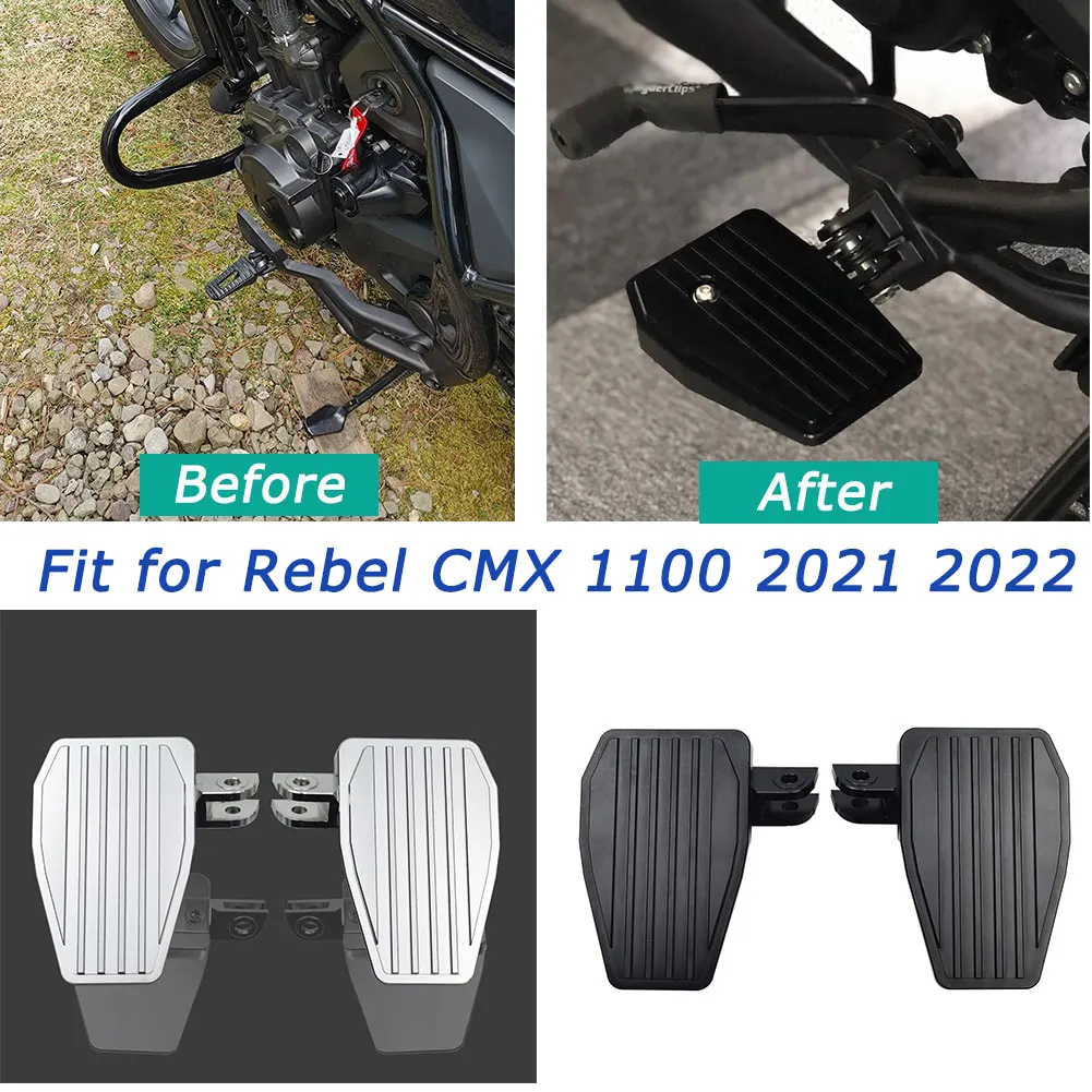 

Для CMX1100 широкая подножка, передние подножки для водителя, для Honda Rebel CM CMX1100 2021-2024, подставка для мотоцикла с ЧПУ, подножки, педаль увеличителя