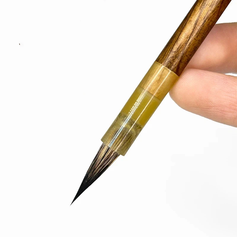 

Chinese Writing Pen Professional Song Huizong Slender Gold Script Calligraphy Brushes Small Regular Script Brush Stationery Kit