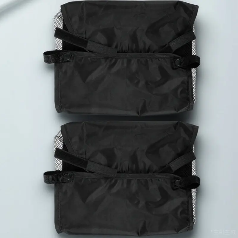 

2Pcs Stroller Organizer Baby Stroller Storage Baskets Underseat Waterproof Mesh Storage Bag Universal Pram Basket Accessories