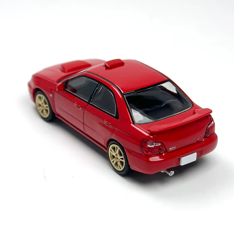 نموذج سيارة TLV 1:64 WRX STI Imprea TLV-N333913 إصدار محدود من السبائك الحمراء في معرض ماليزيا #5
